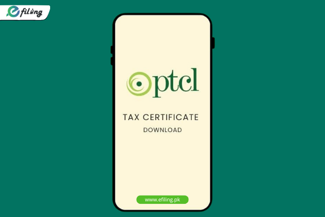 PTCL tax certificate In Pakistan